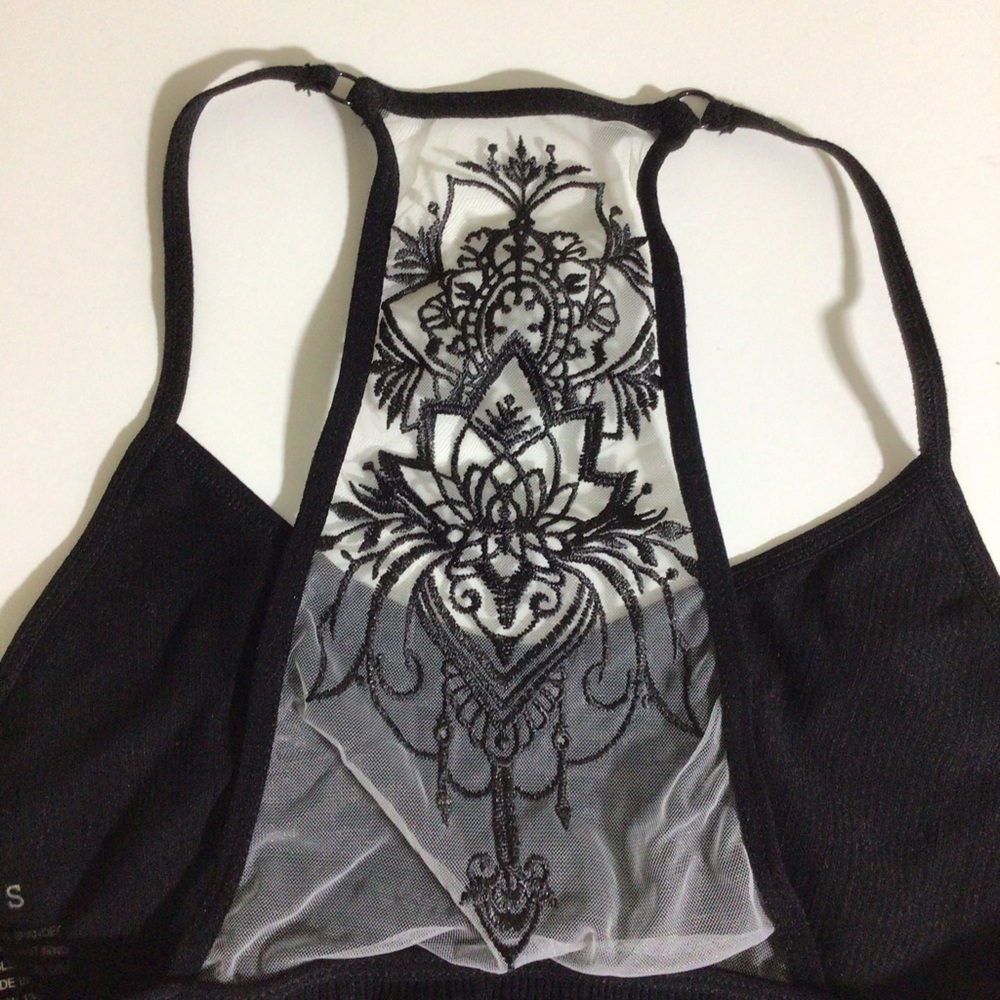Aluna Levi Tattoo Bralette Black XS/S - Picture 7 of 11